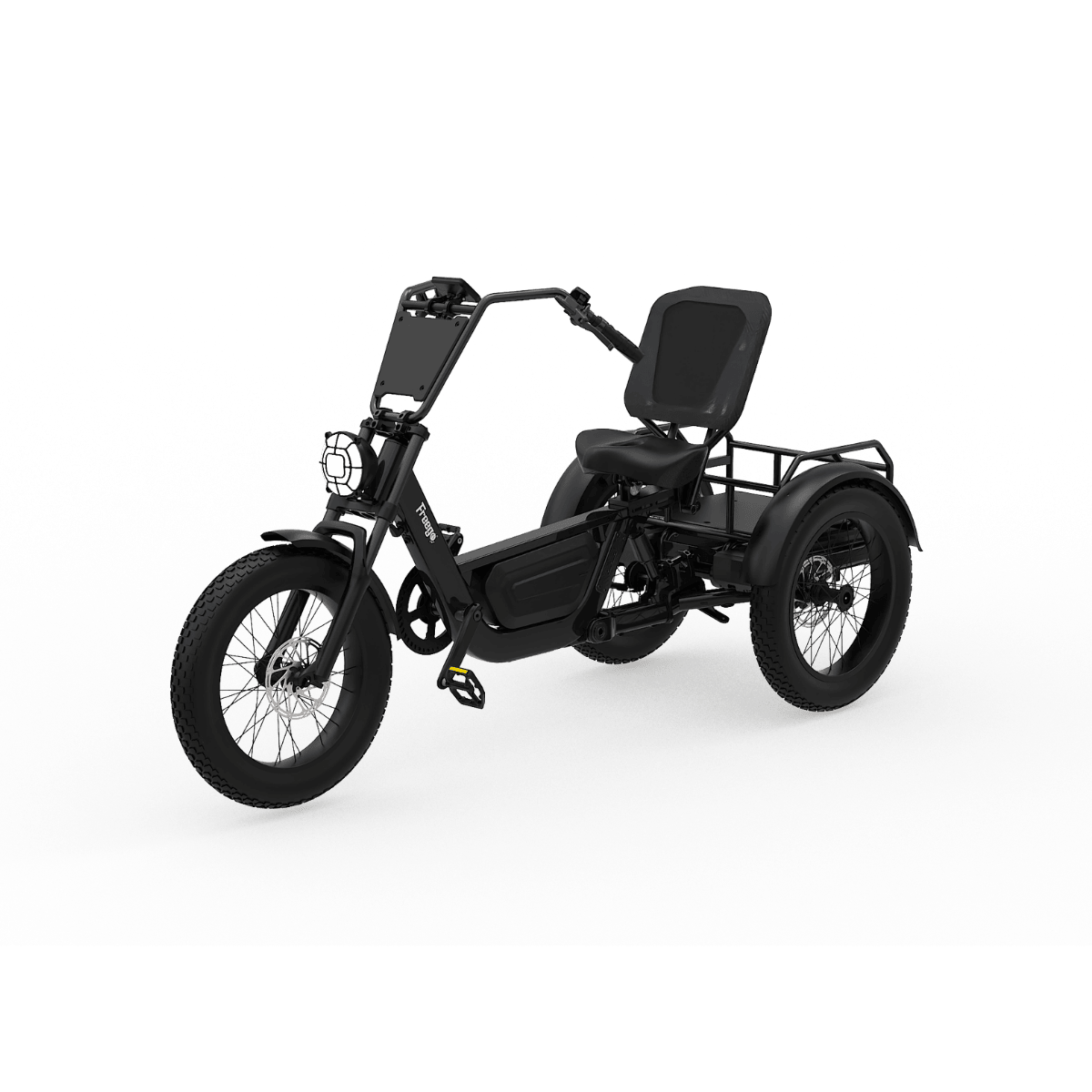 FlekTrike Pro All-Terrain Lockable-Tilt Electric Trike for Adults FlekTrike Pro / Free(2-year)