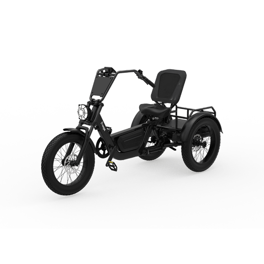Left front view of freego flextrike pro on a transparent background