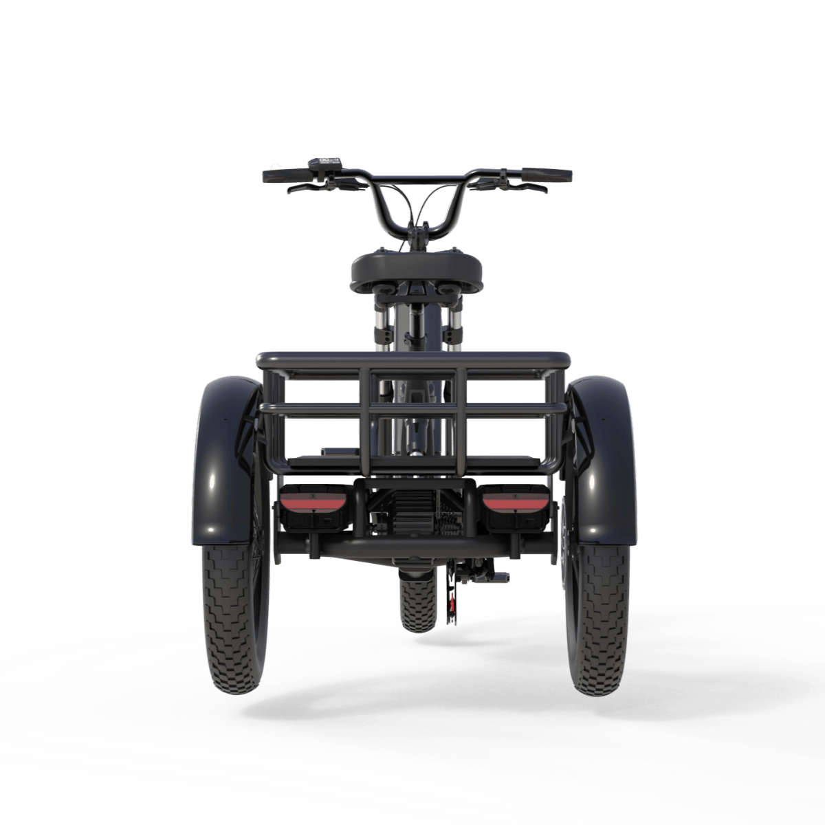 Rear view of freego flektrike swing on a transparent background