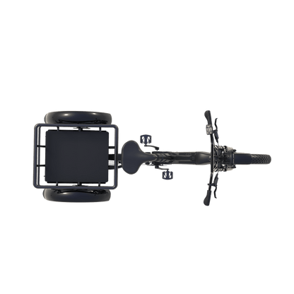Top view of freego flektrike swing on a transparent background