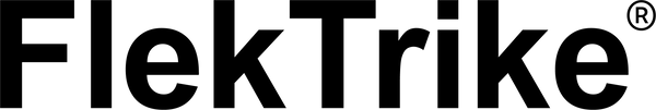 FlekTrike logo in black text on a transparent background