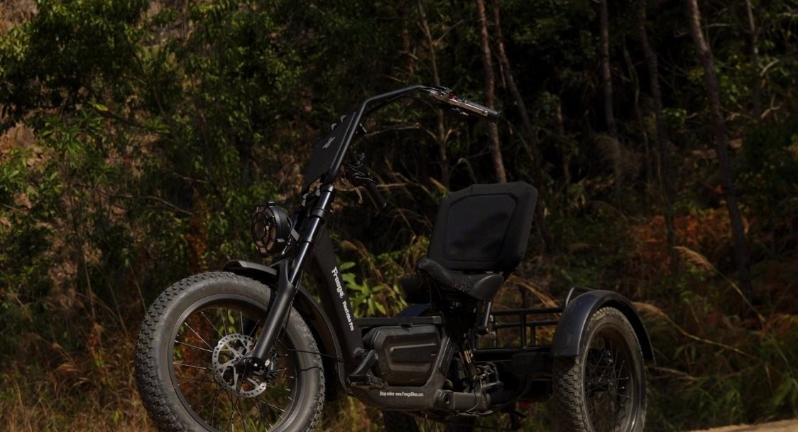 FlekTrike  Pro in a forest setting