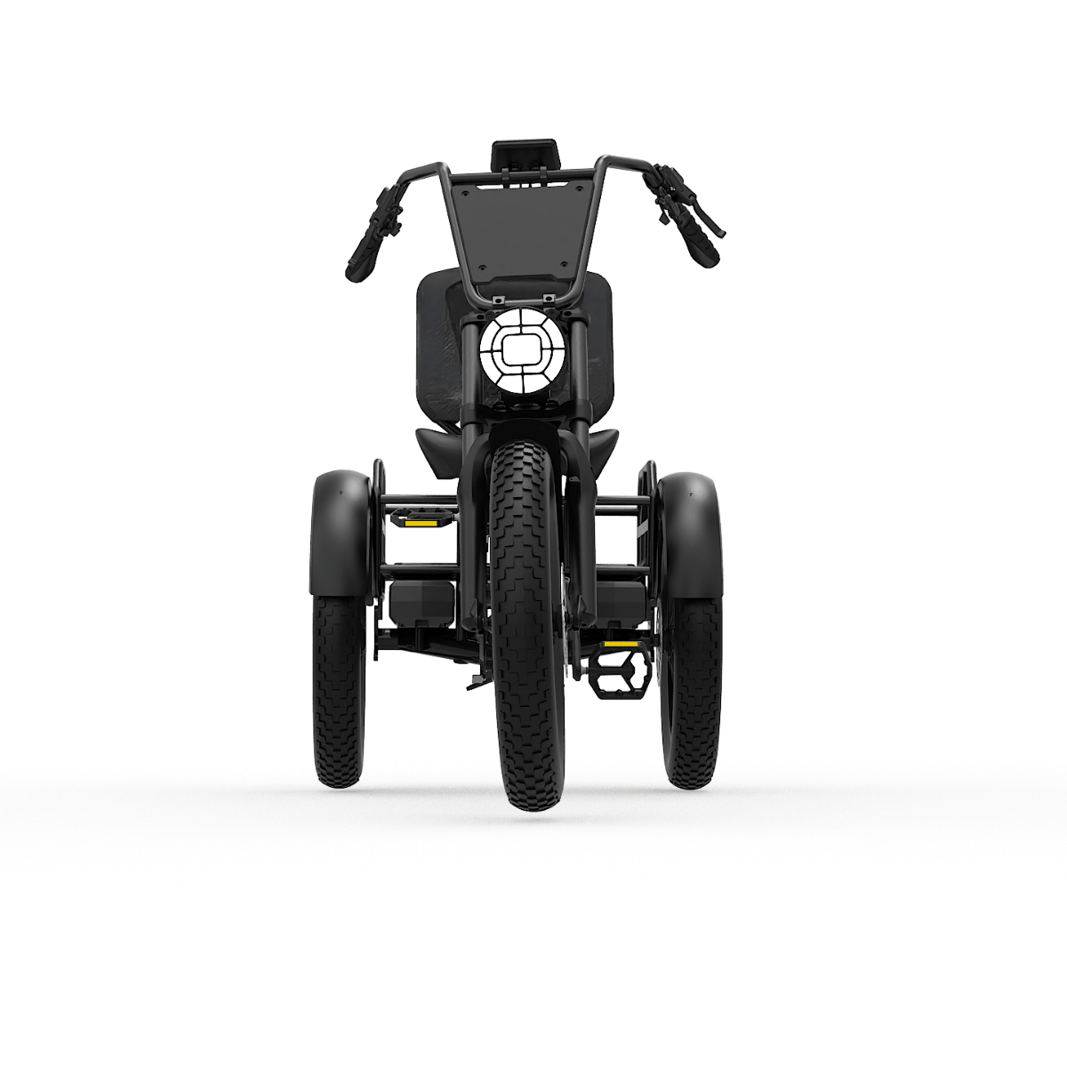 Front view of freego flextrike pro on a transparent background