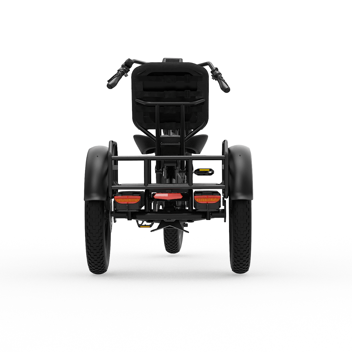 Rear view of freego flextrike pro on a transparent background