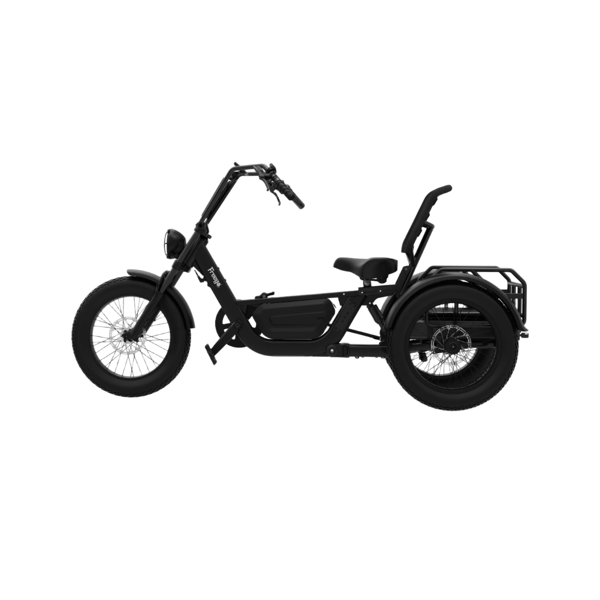 Side view of freego flextrike pro on a transparent background